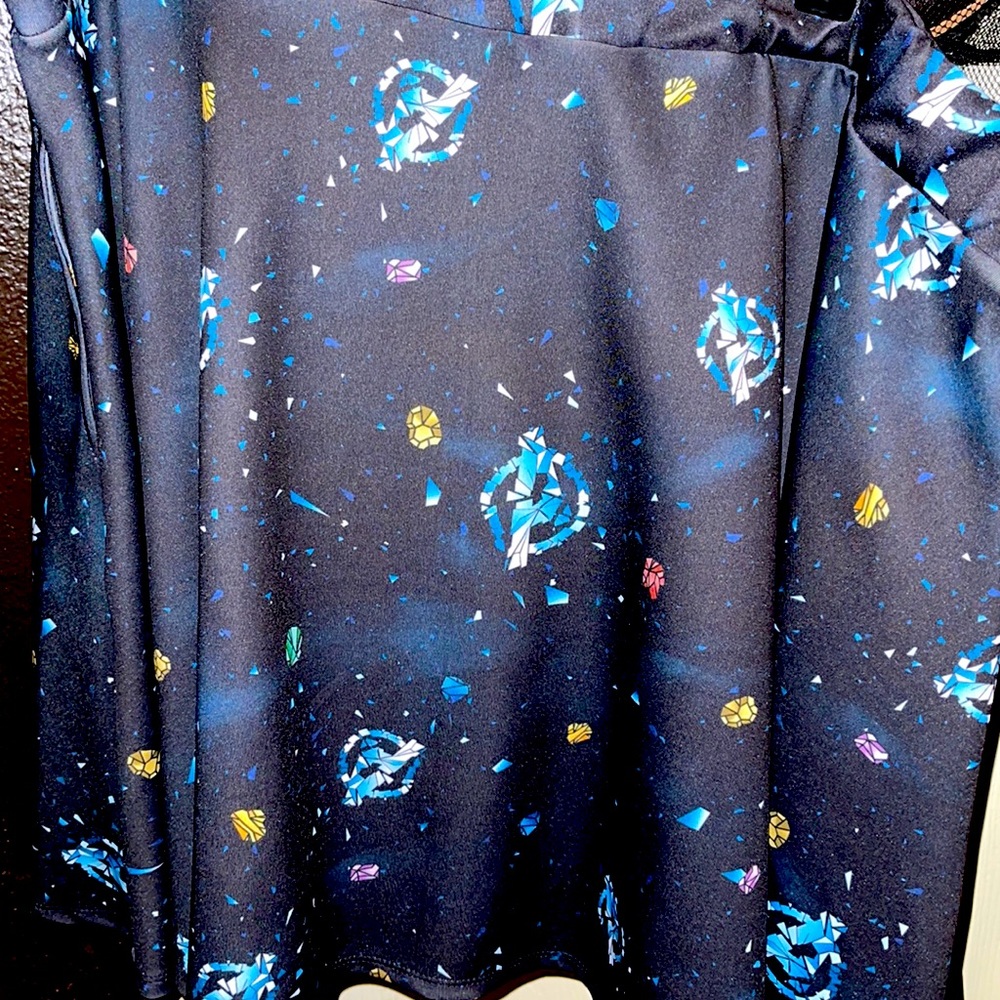 Torrid HER UNIVERSE MARVEL AVENGERS ENDGAME SCUBA SKIRT